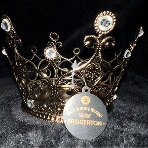 Bridgerton Bath and Body Works 2024 Dainty Crown 3-Wick Candle Holder